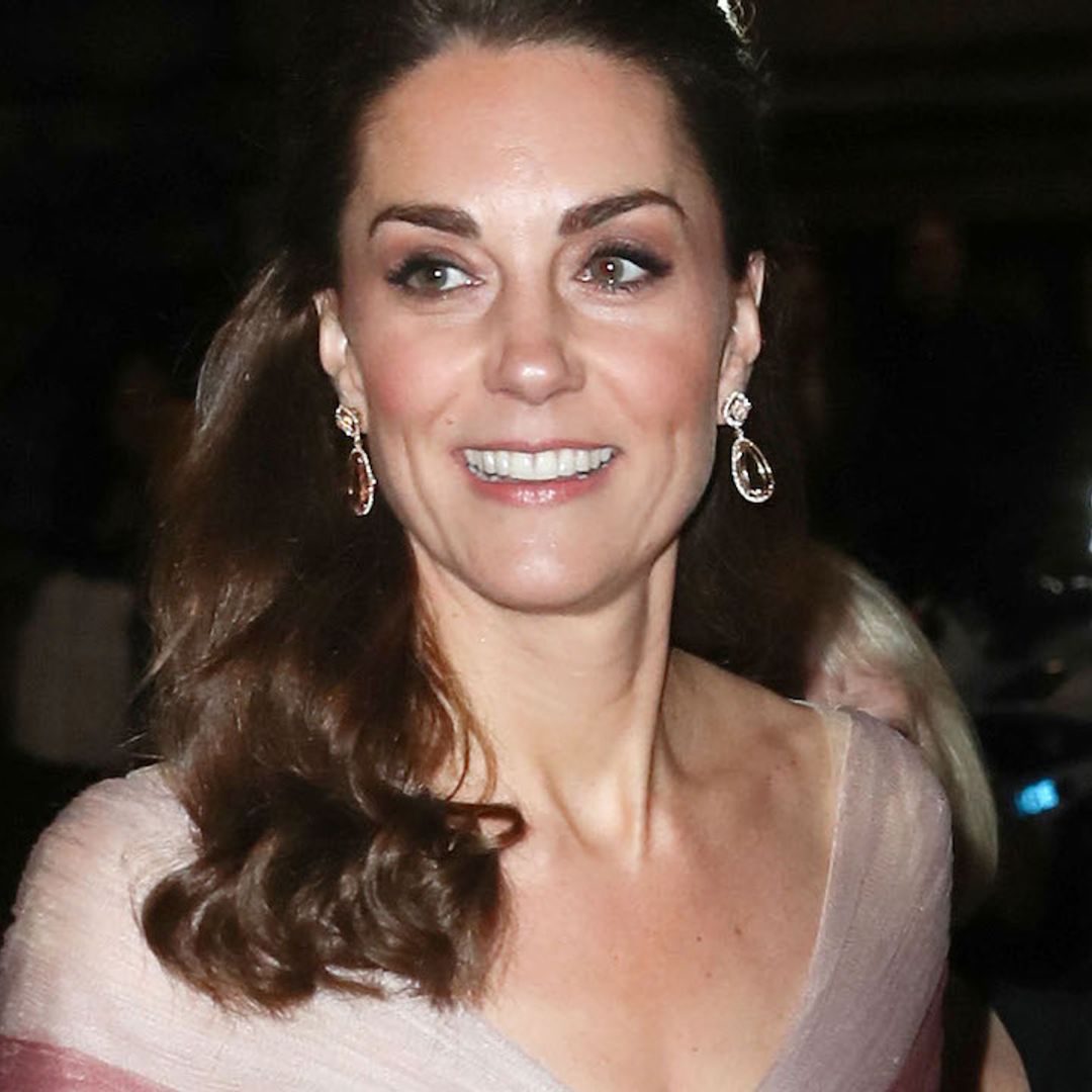 Kate Middleton wows in bubblegum princess dress as she keeps sweet promise to little girl