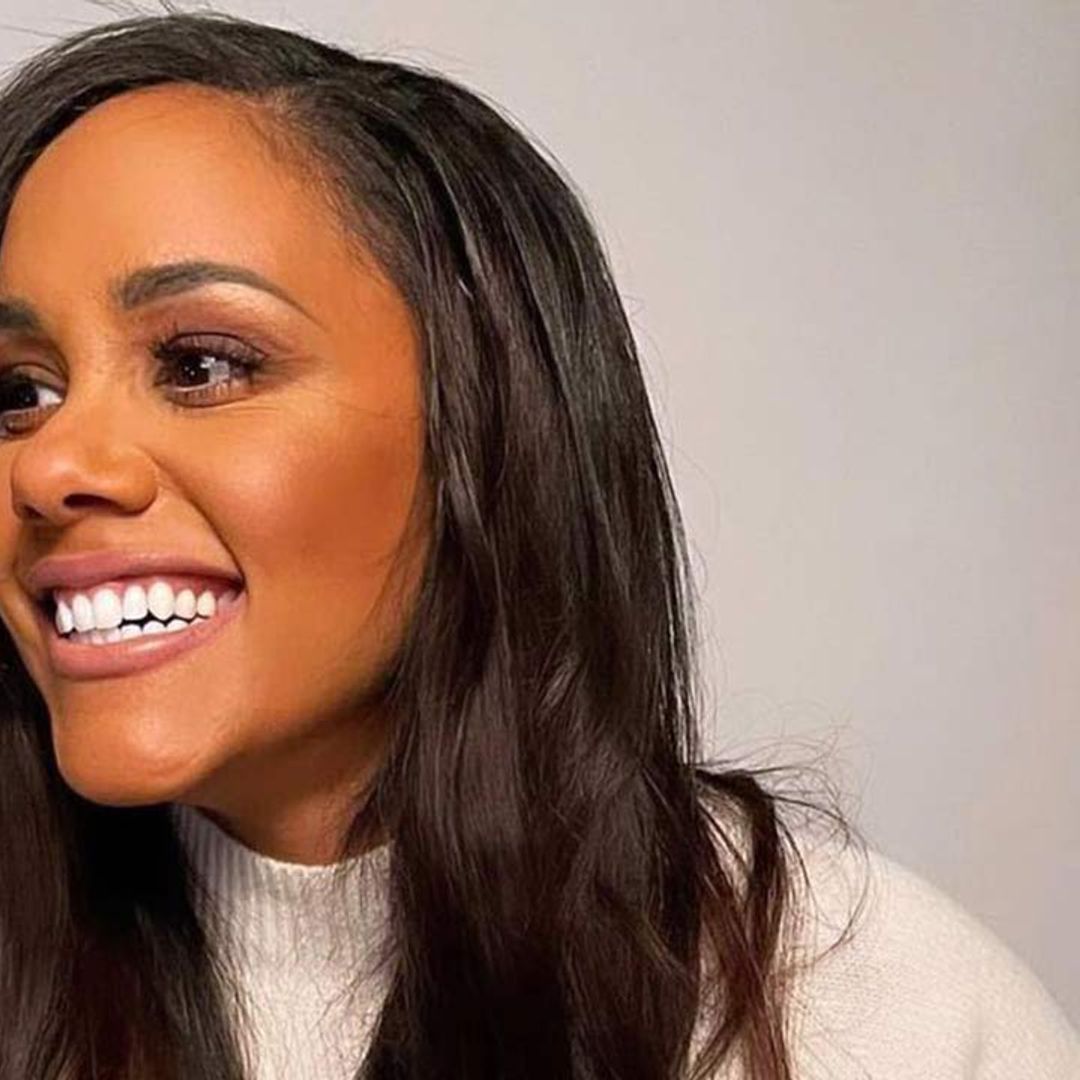 Strictly's Alex Scott looks totally different in daring sheer top and PVC jacket