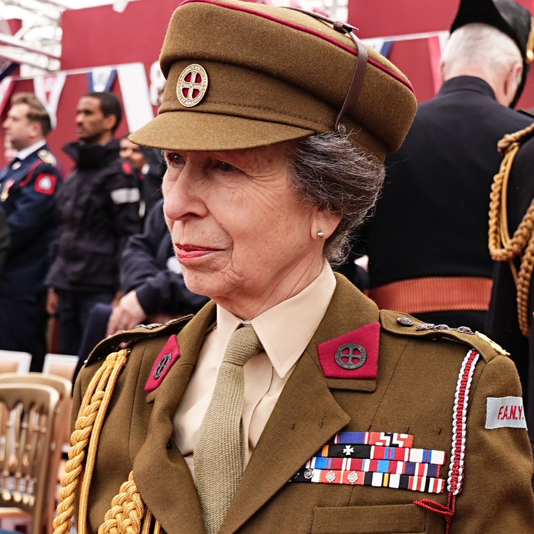 Princess Anne just copied Queen Elizabeth's 80-year-old cinched jacket – and the resemblance is uncanny