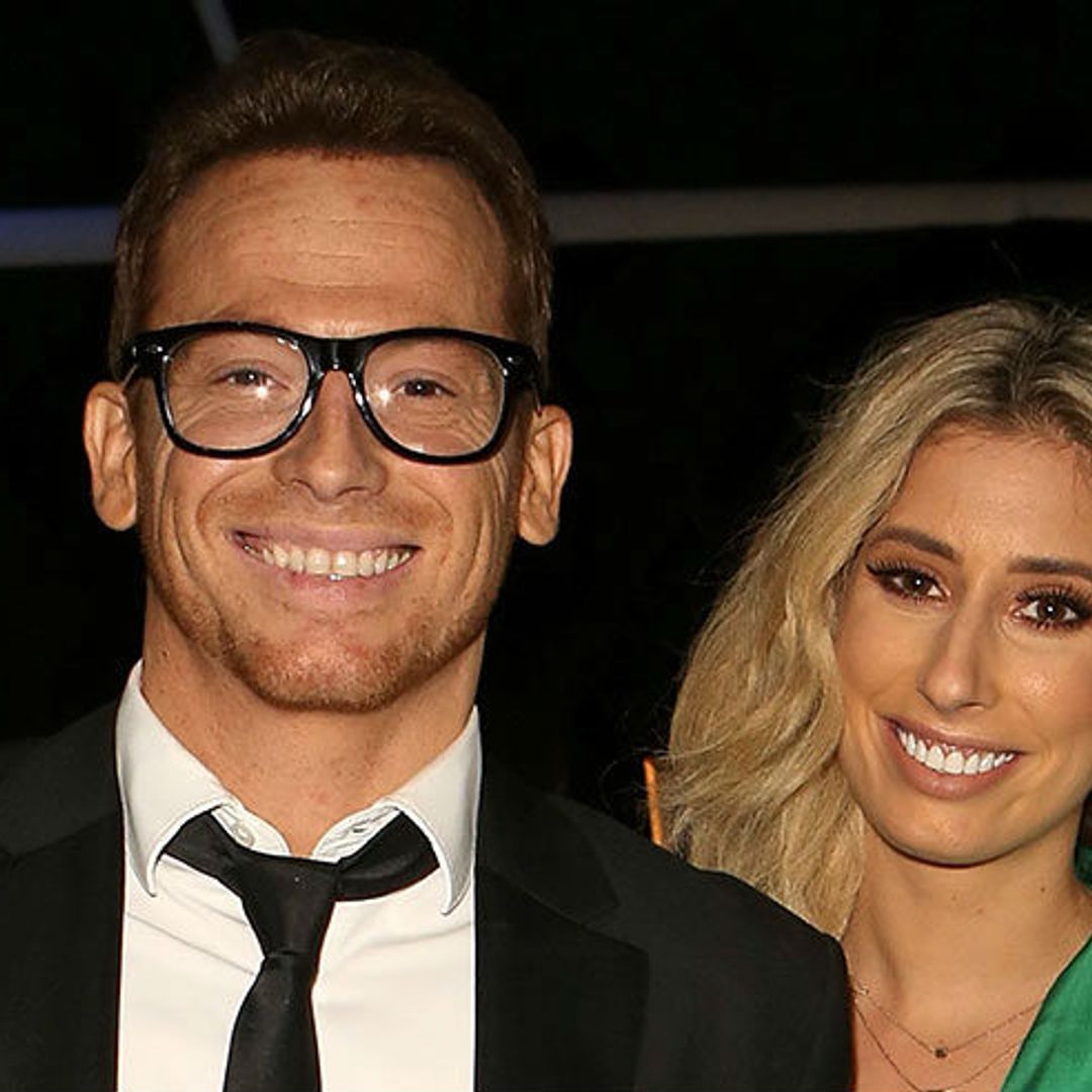 Stacey Solomon and Joe Swash kiss in rare snap - see her children's reaction