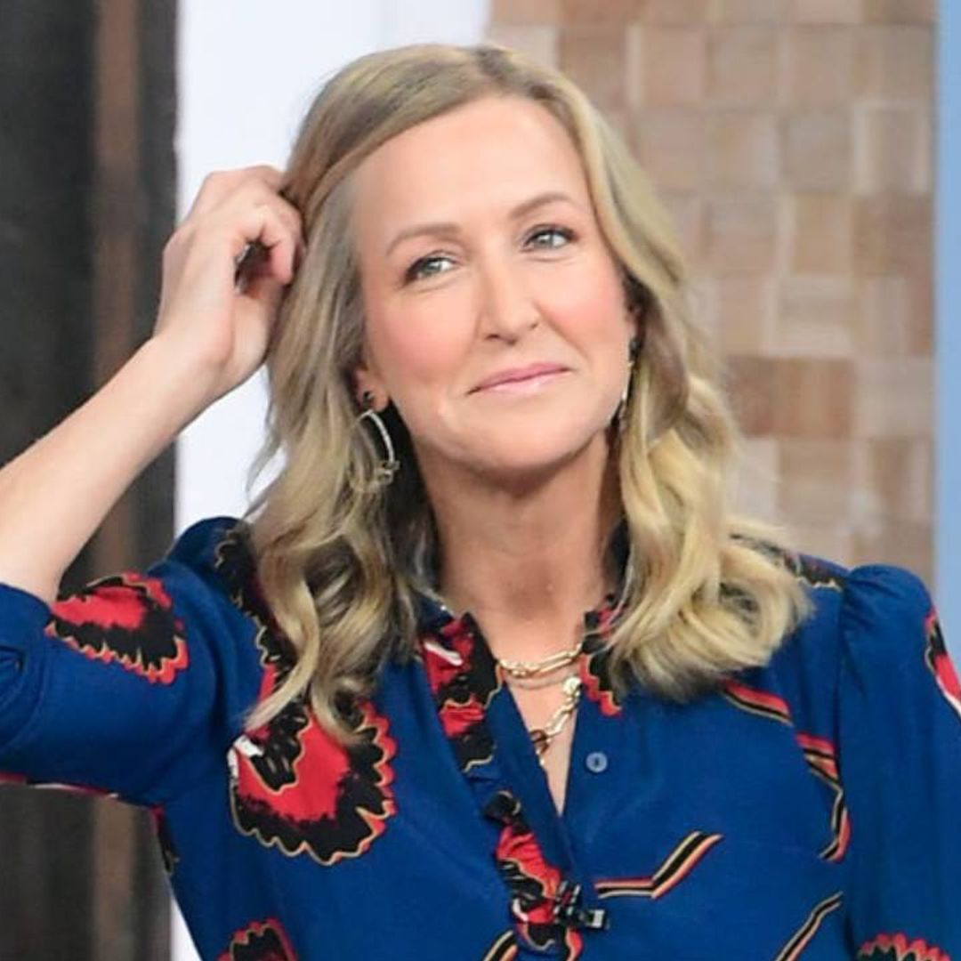 Lara Spencer shows off voluminous new hairstyle and her eyebrows are on point too