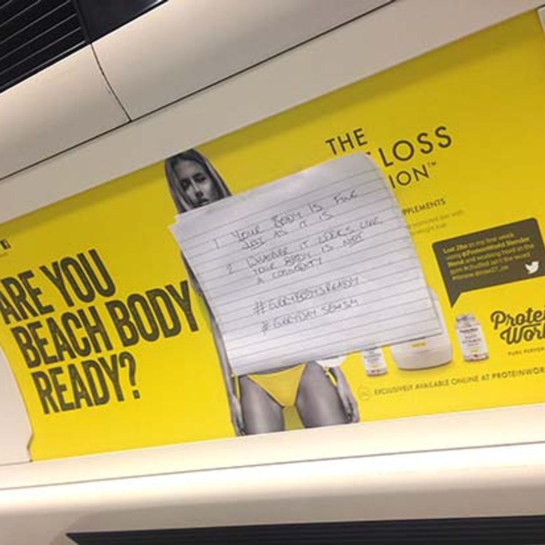 TFL removes controversial Protein World beach body adverts