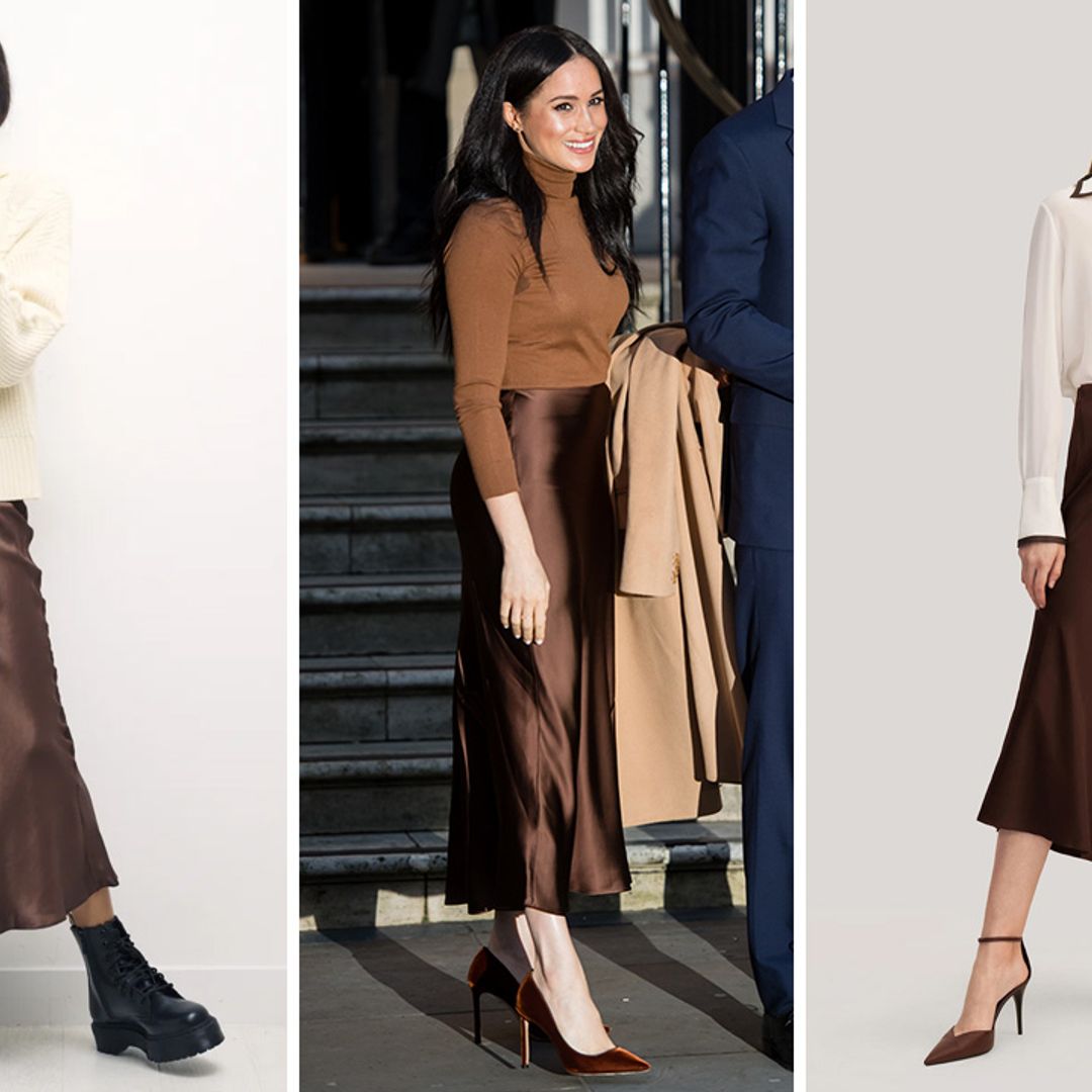 Meghan Markle's silky skirt is still a fan-favourite - and we've found a £30 version
