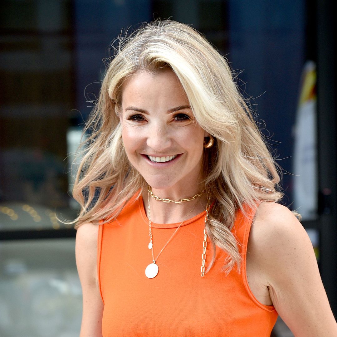 Helen Skelton is 'glowing' in must-have M&S lace-up top