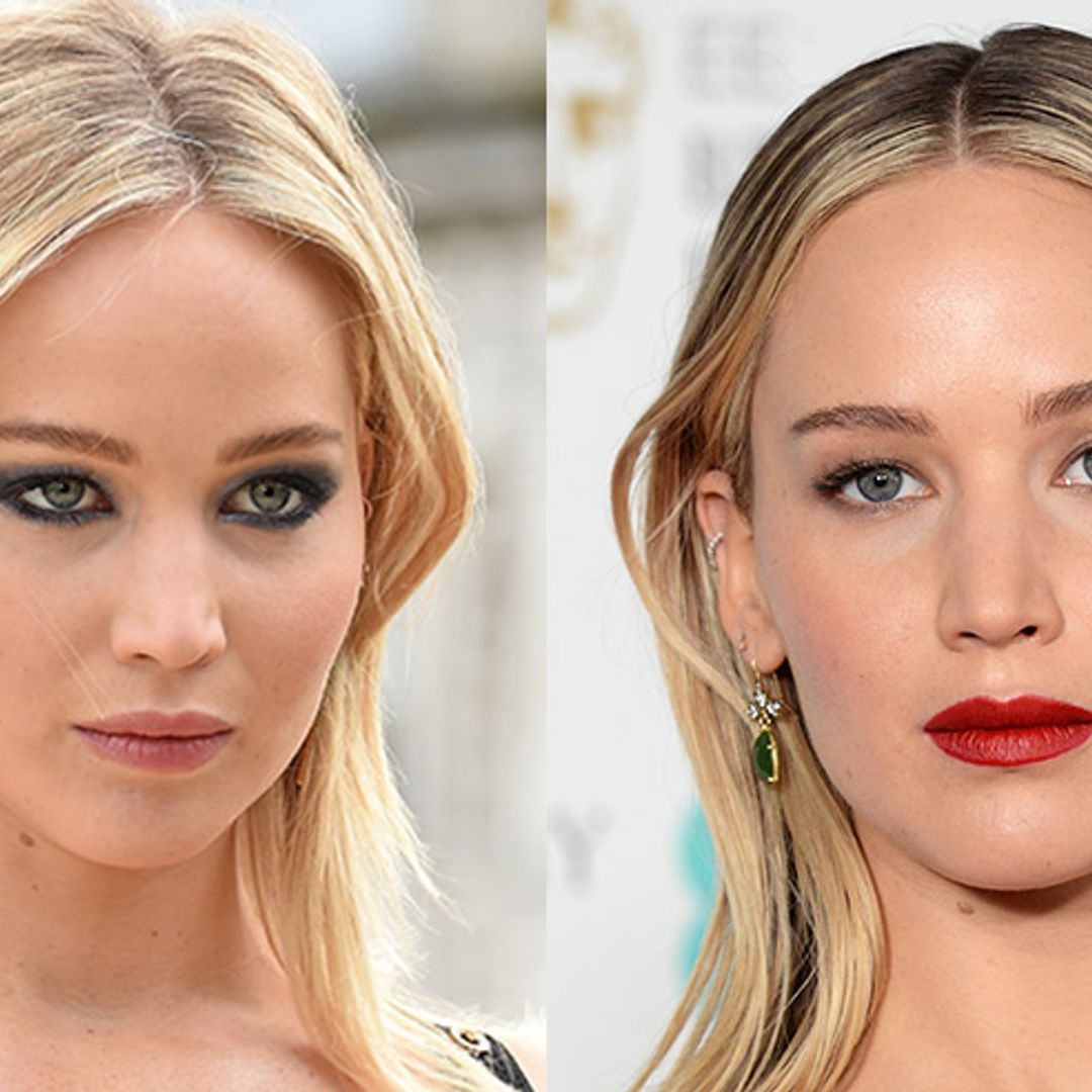 Jennifer Lawrence's most stunning makeup looks
