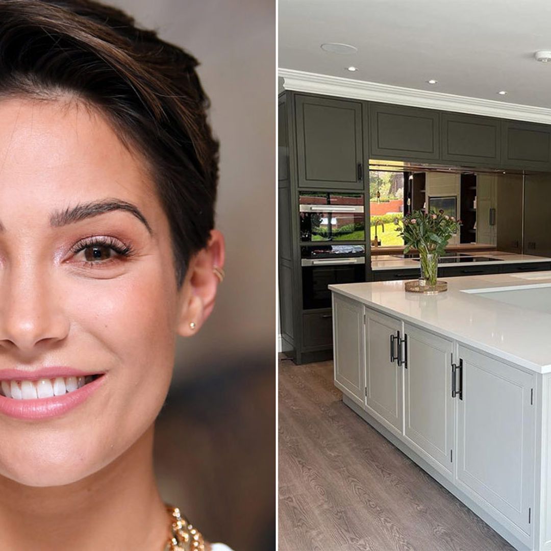 Frankie Bridge's kitchen transformation photos have fans asking questions