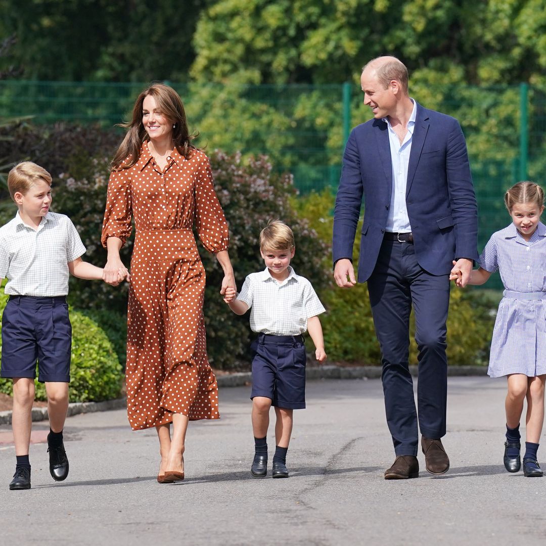 Prince William's eye-catching gift from his children as he spends time ...