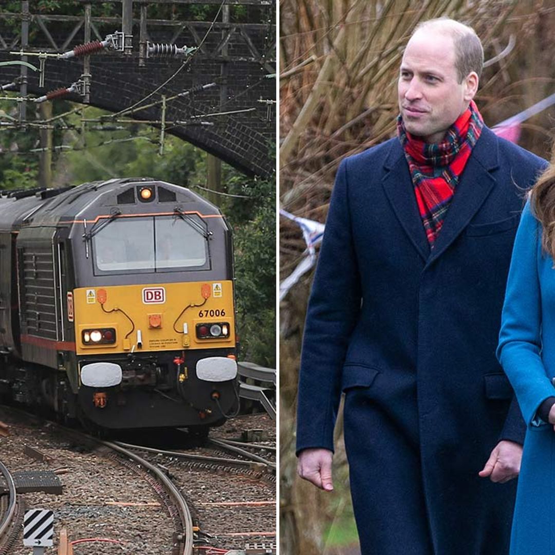 Inside the royal train's dining coach: what Kate and William will eat on board
