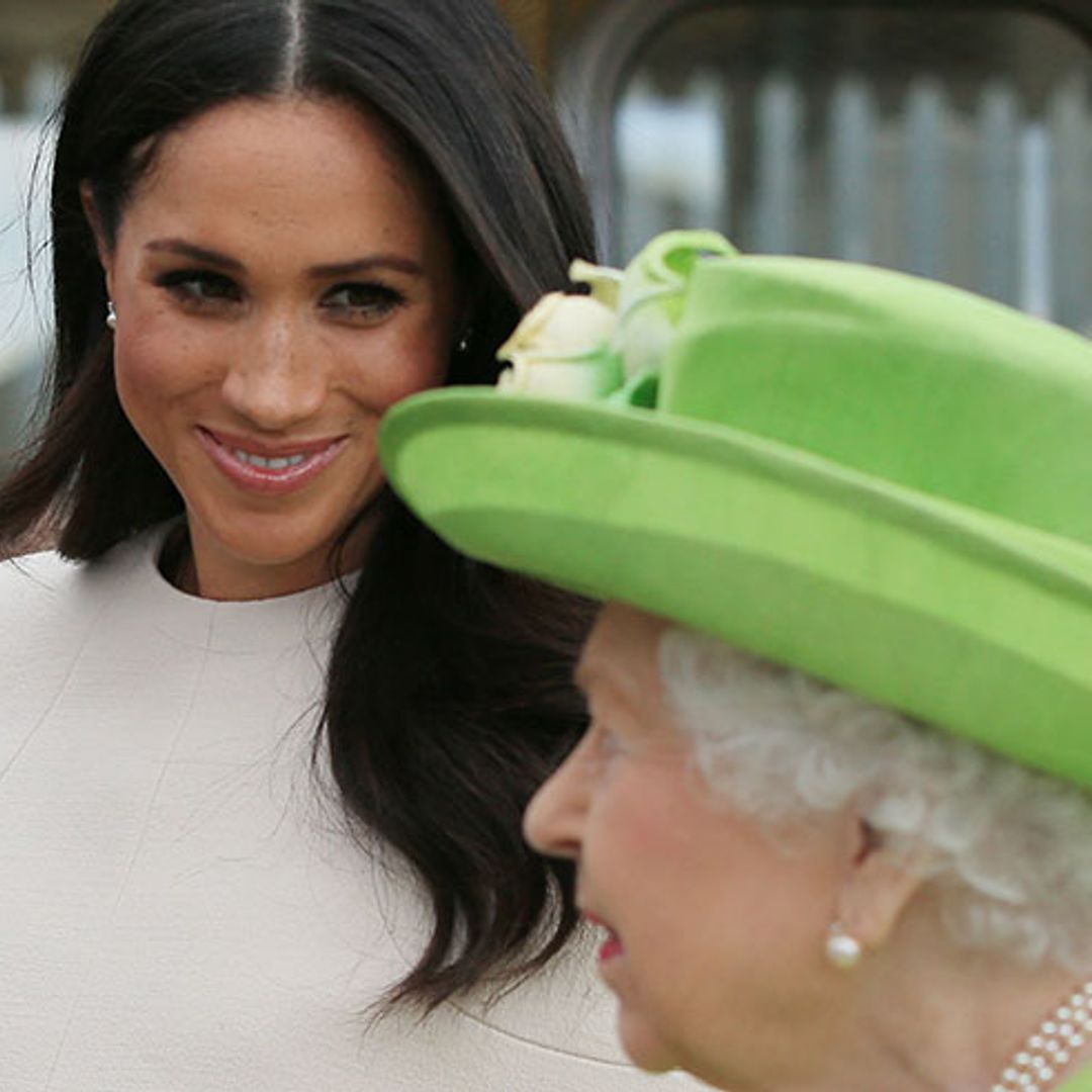 The Queen features sweet picture of Meghan Markle in year recap video – watch it here