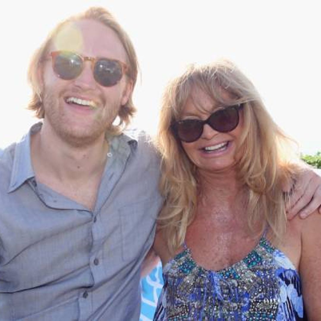 Goldie Hawn's blonde haired grandchildren steal the show in brand new family photo