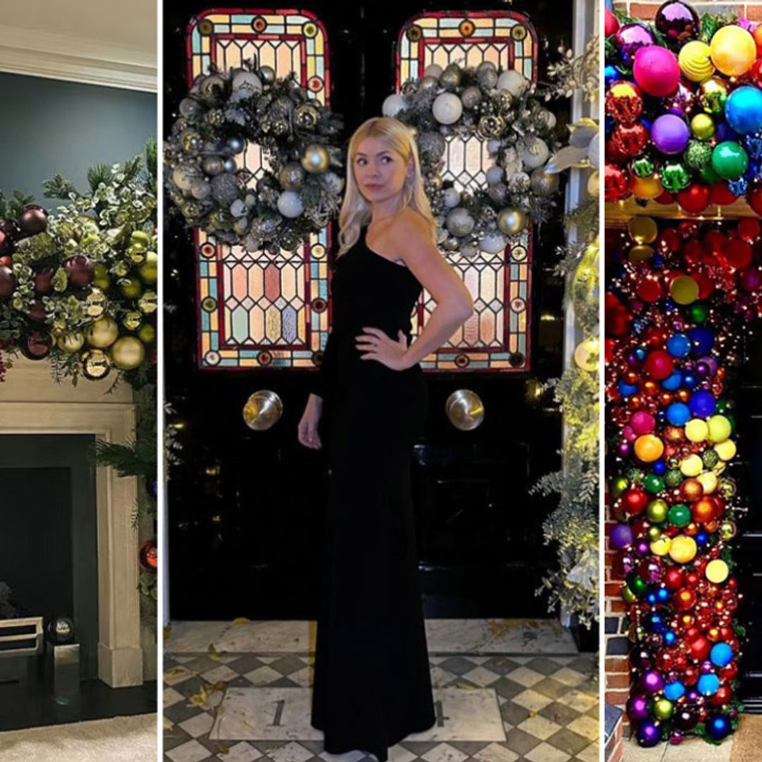 Celebrity Christmas decorations to recreate: Amanda Holden, Holly Willoughby and more
