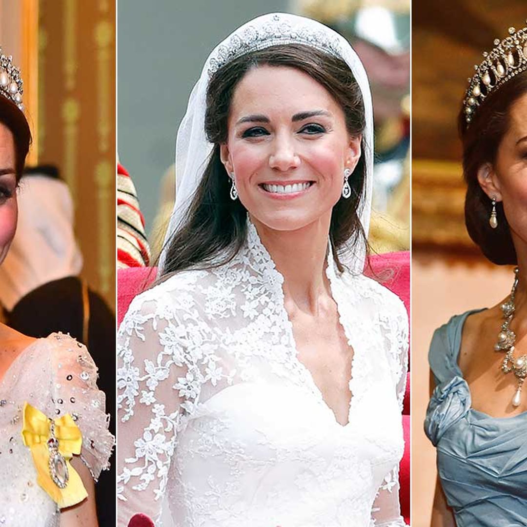 10 times Princess Kate dazzled in show-stopping tiaras