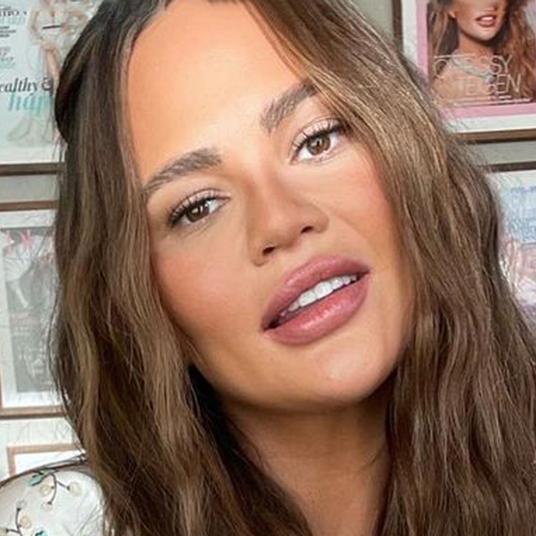 Pregnant Chrissy Teigen epitomises glamour in bikini photos - but fans have questions