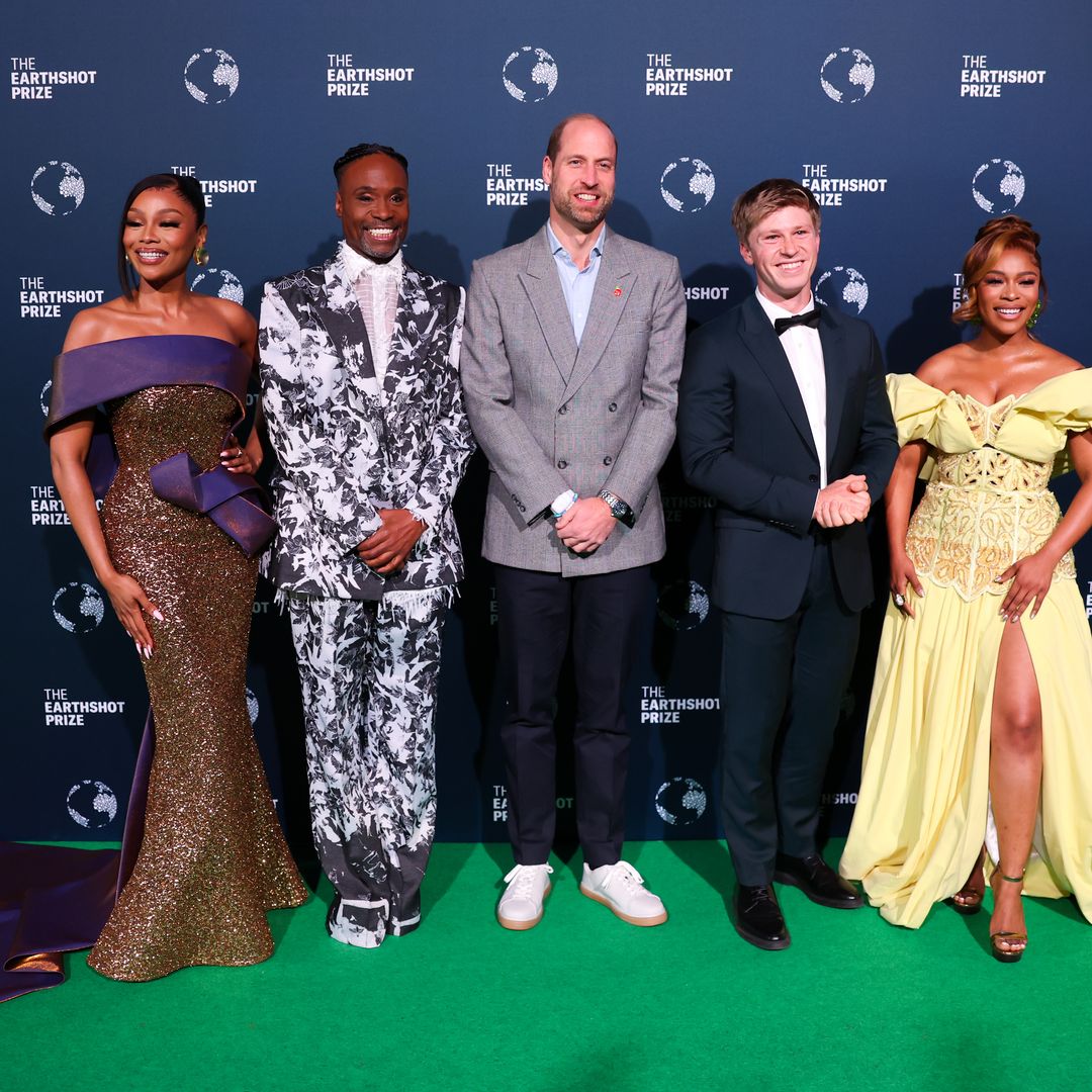 Prince William joined by Heidi Klum, Robert Irwin and more stars at the Earthshot Prize Awards - best photos