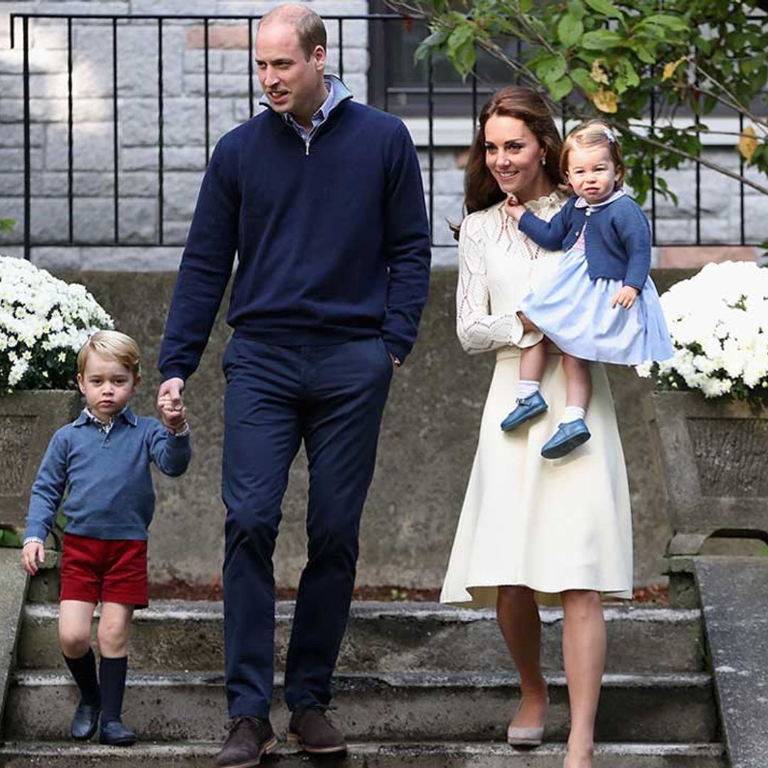 Prince George and Princess Charlotte's cutest royal tour moments in photos