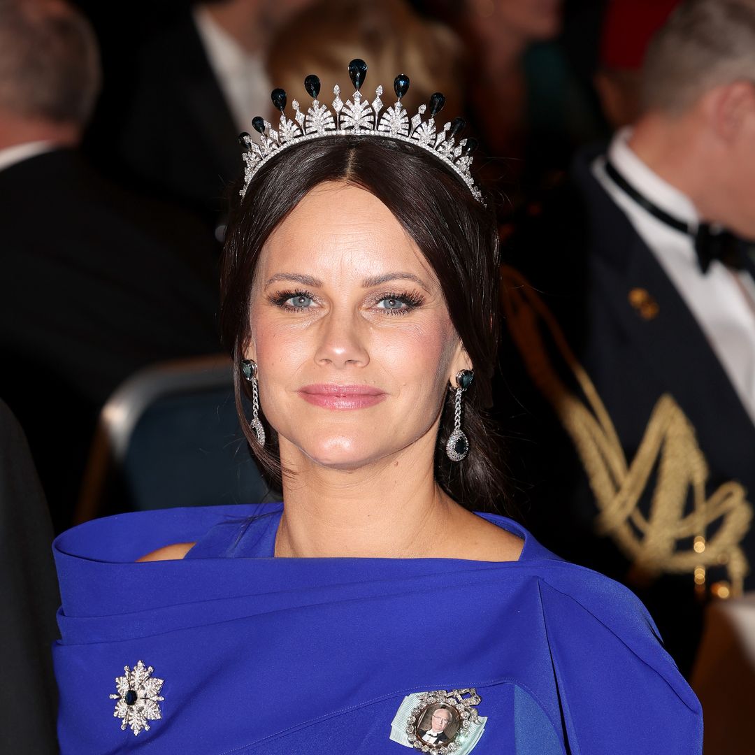 Princess Sofia glistens in wedding tiara - and it can be worn six ways