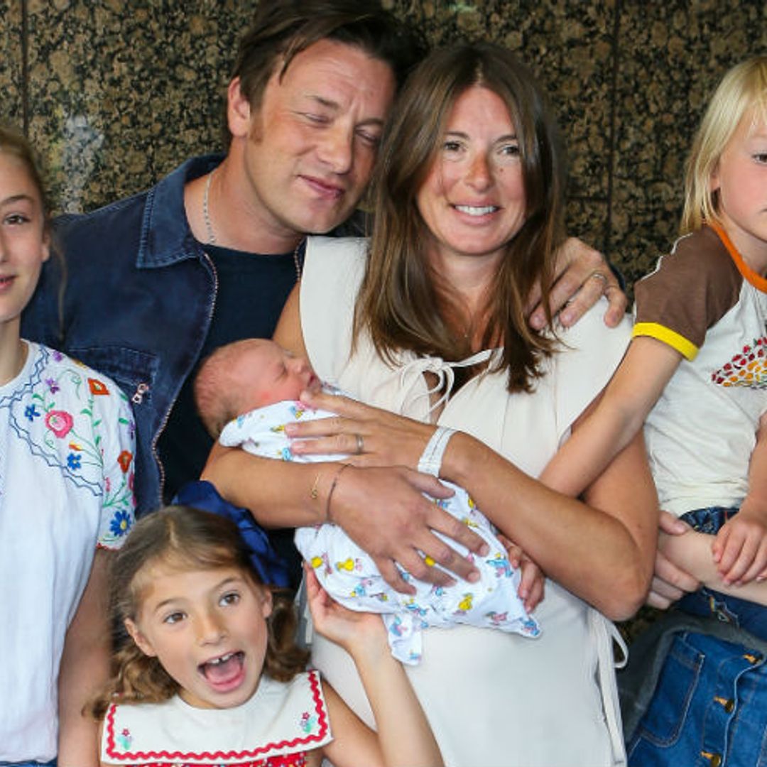 Jamie Oliver's children steal his phone to make him a birthday message – and it's the sweetest!