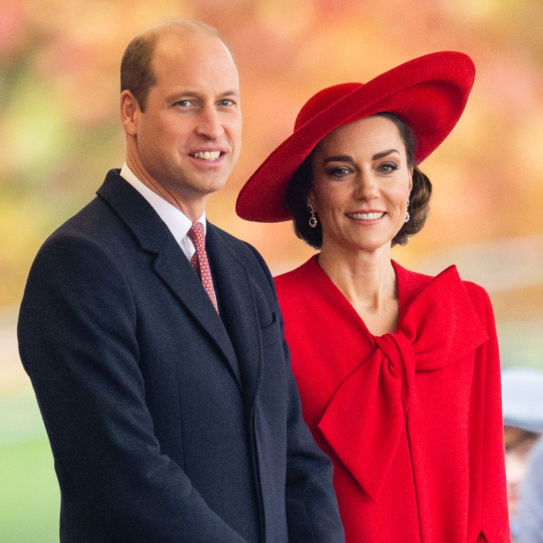 Prince William protects Princess Kate's privacy with appearance at gilded family home