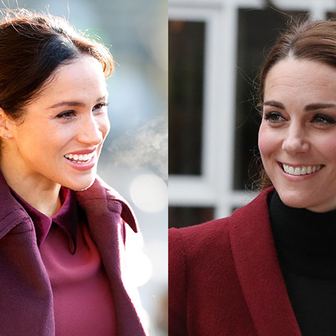 A look at Kate and Meghan's best twinning fashion moments
