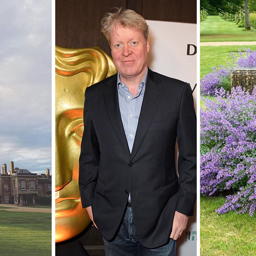 Princess Diana's brother Charles Spencer unveils idyllic garden at the siblings' childhood home