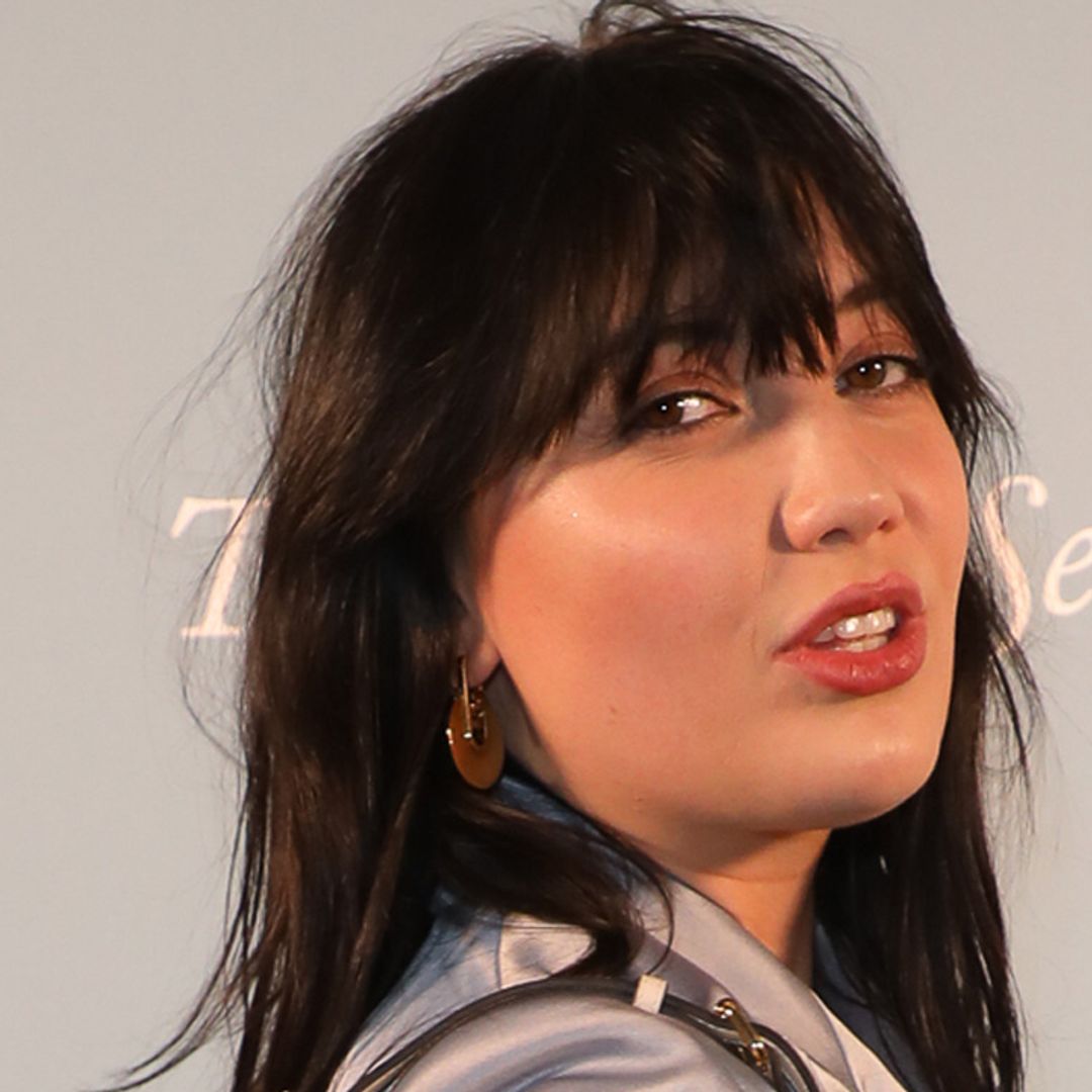 Daisy Lowe conceals growing baby bump in the most incredible outfit
