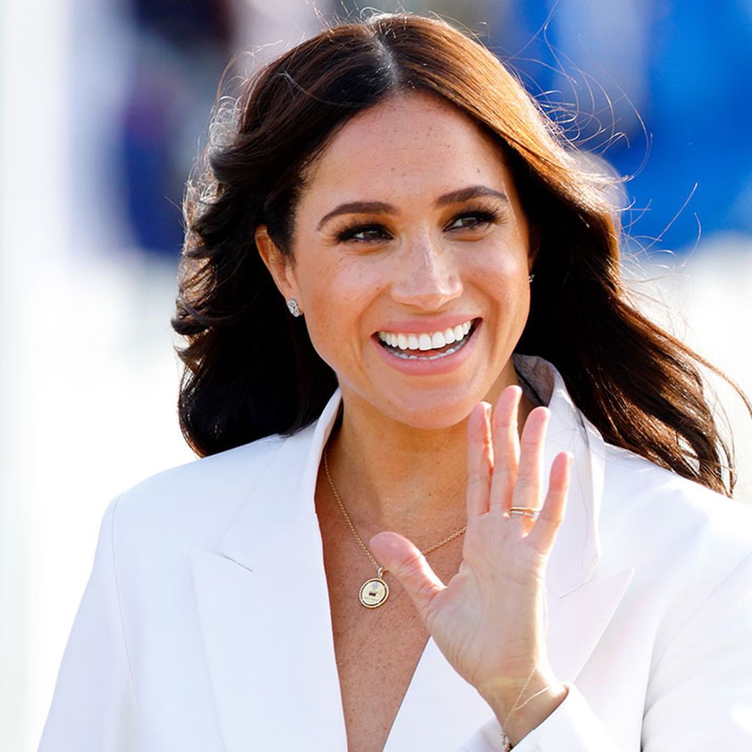 Loved Meghan Markle’s white trouser suit? We’ve found the perfect lookalike from Mango