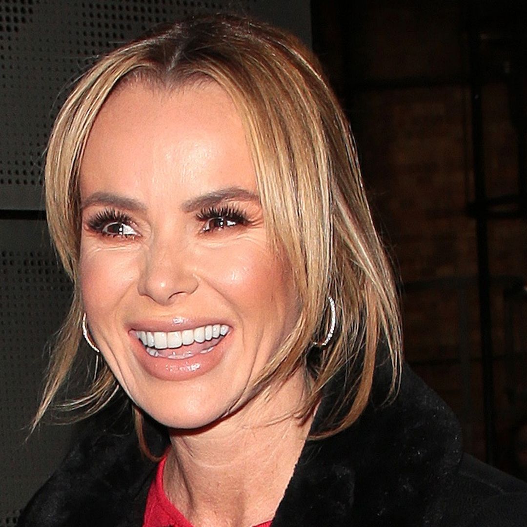 Amanda Holden's figure-flattering leather trousers are too gorgeous for words