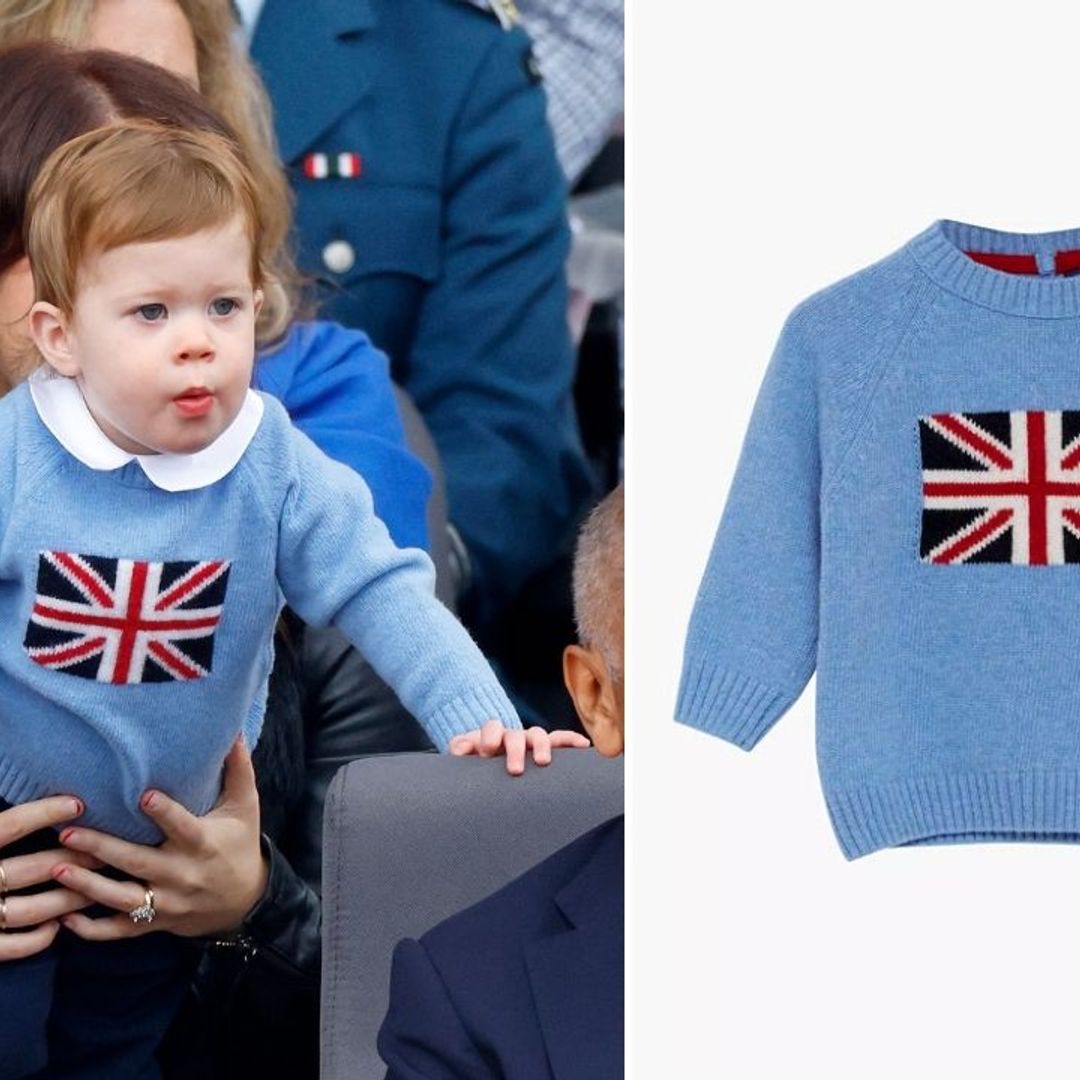 Princess Eugenie's son August is a trendy royal tot in John Lewis jumper