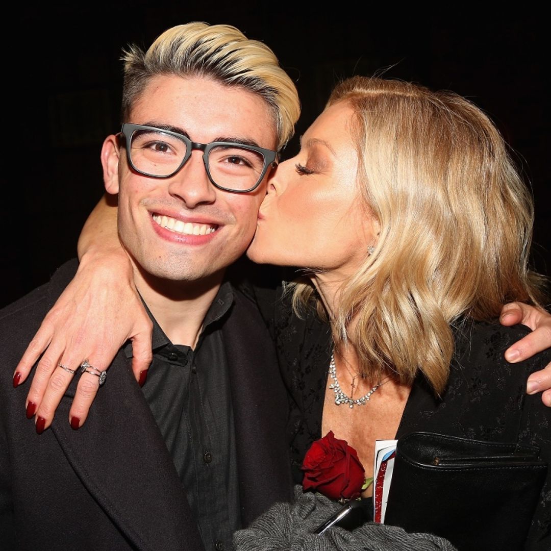 Kelly Ripa has the most priceless reaction to seeing son Michael Consuelos on TV