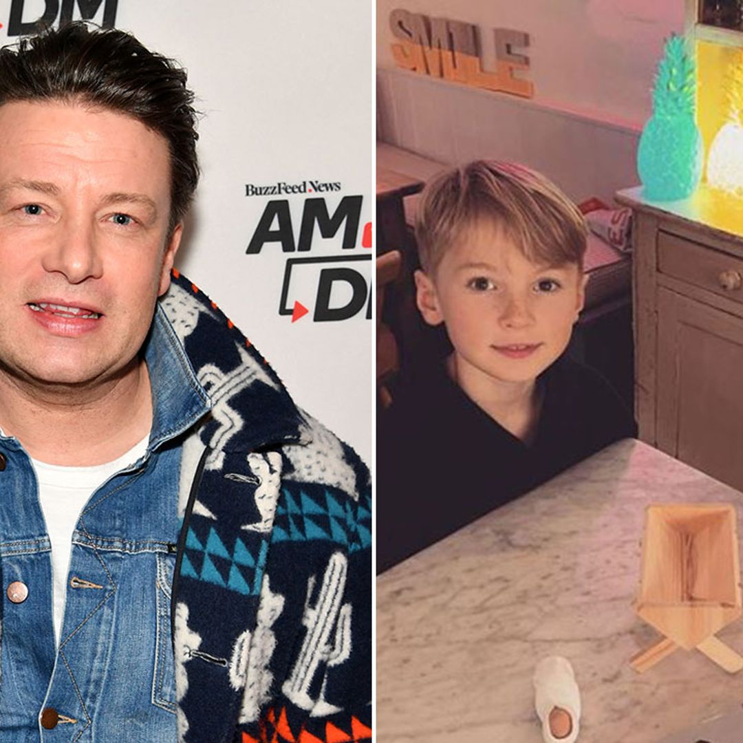 Jamie Oliver's adorable photo of Buddy and Petal is melting hearts
