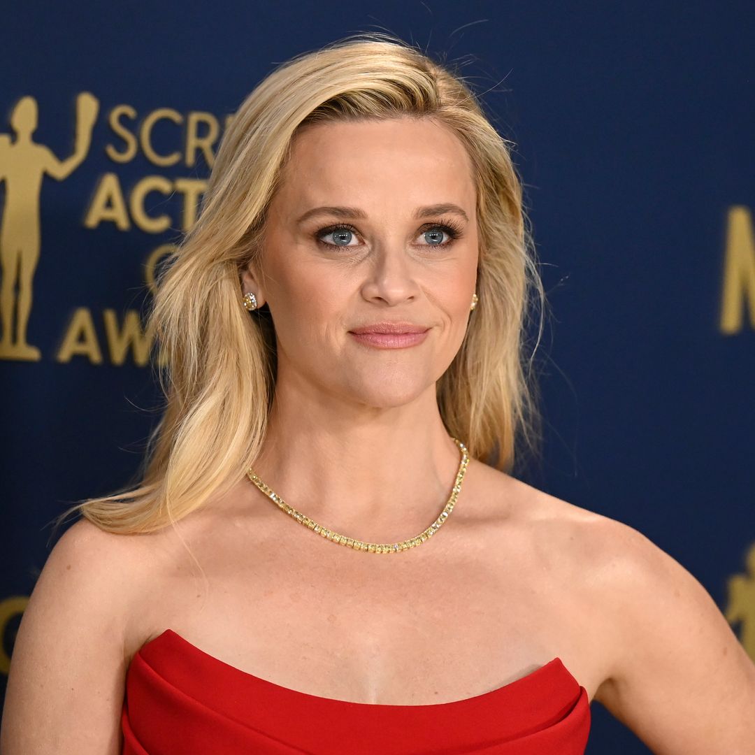 Reese Witherspoon turns heads in tightfitting red frock with daring thigh-high split at SAG awards