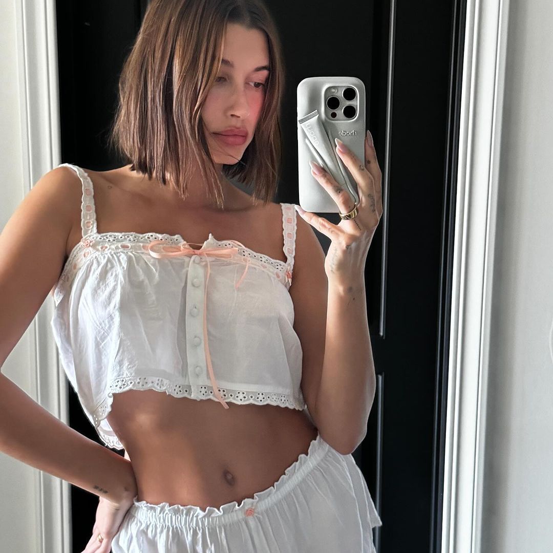Hailey Bieber's viral Rhode phone case is finally available to buy