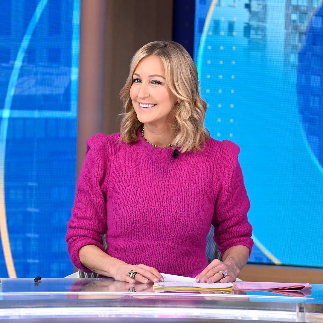 GMA's Lara Spencer reveals toned abs in sporty crop top | HELLO!