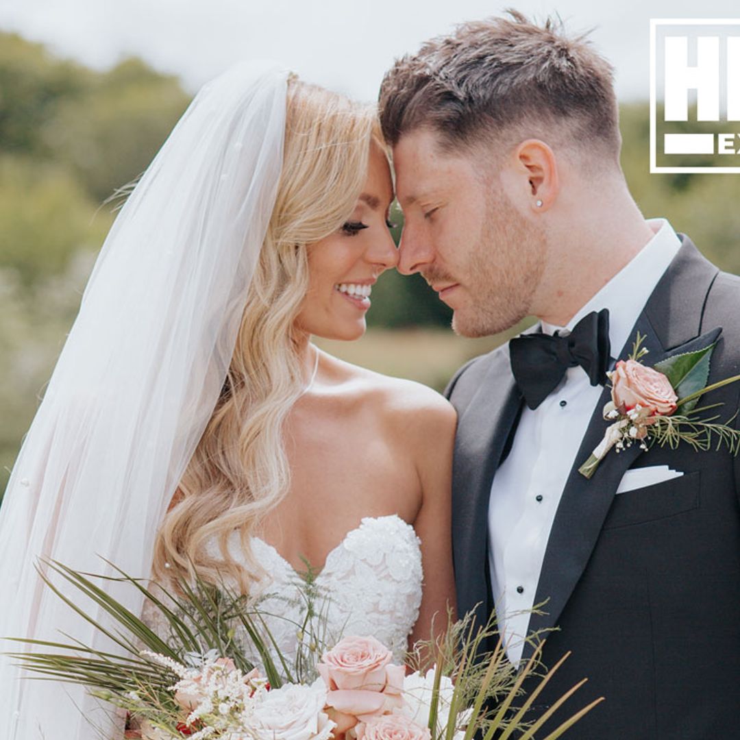 Strictly's Amy Dowden is a vision for romantic Welsh wedding – exclusive photos