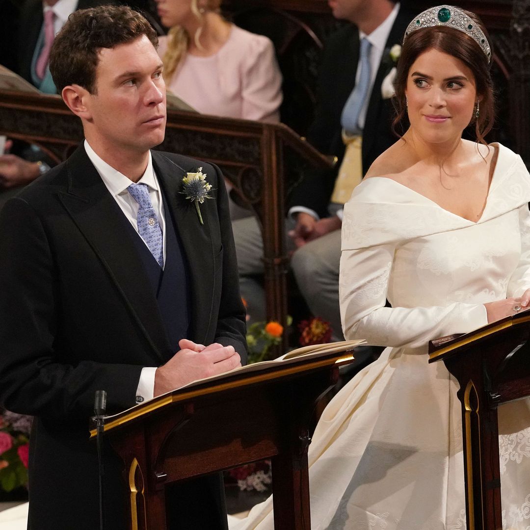 Why Jack Brooksbank was spotted grimacing at the altar with bride Princess Eugenie