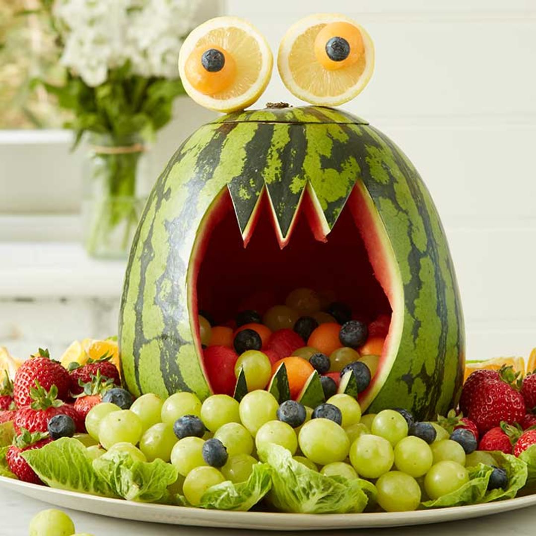 How to make a watermelon monster your own little monsters will LOVE to eat - and help make!