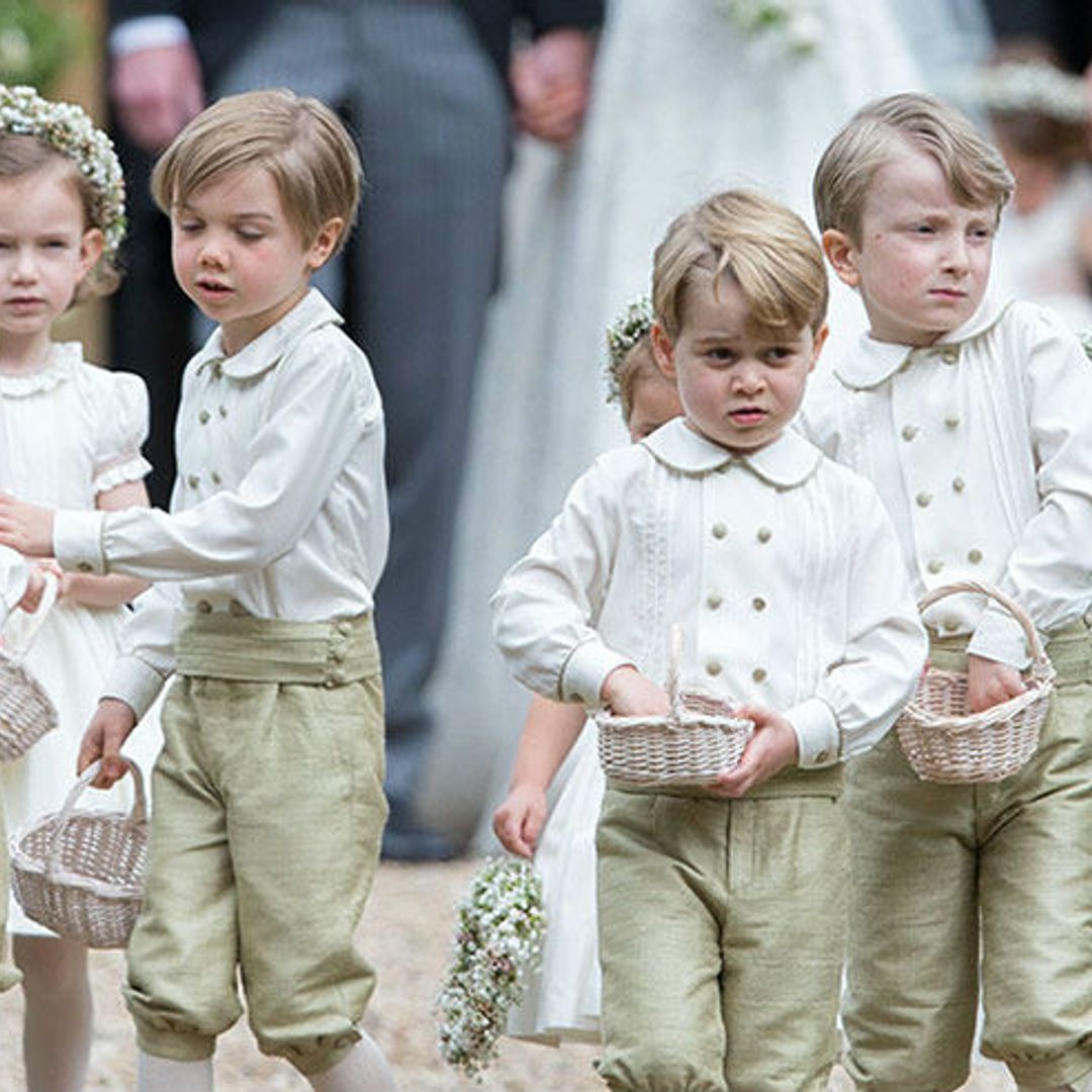 Prince George and Princess Charlotte's wedding outfits - all the details