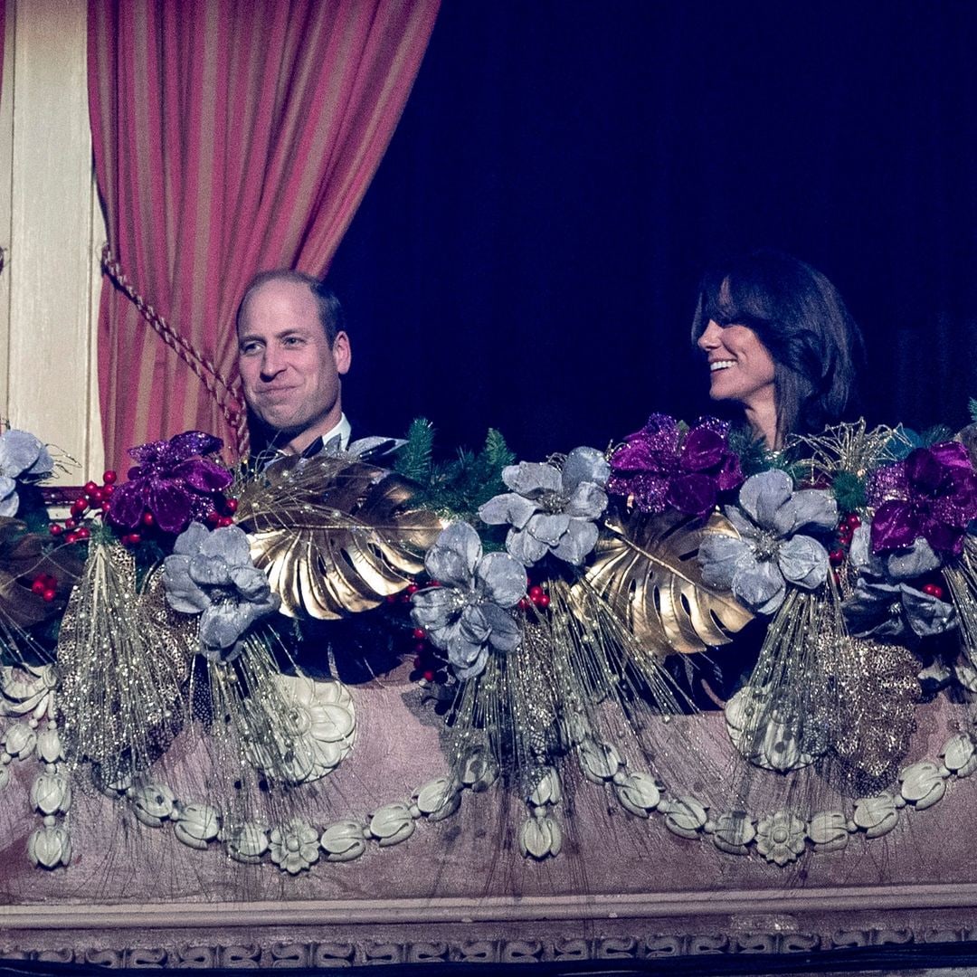 Prince William delights fans as he cries with laughter during Royal Variety Performance