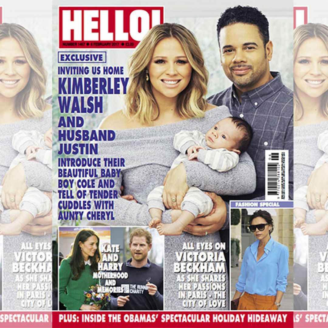 Flashback Friday: the story behind Kimberley Walsh's baby cover