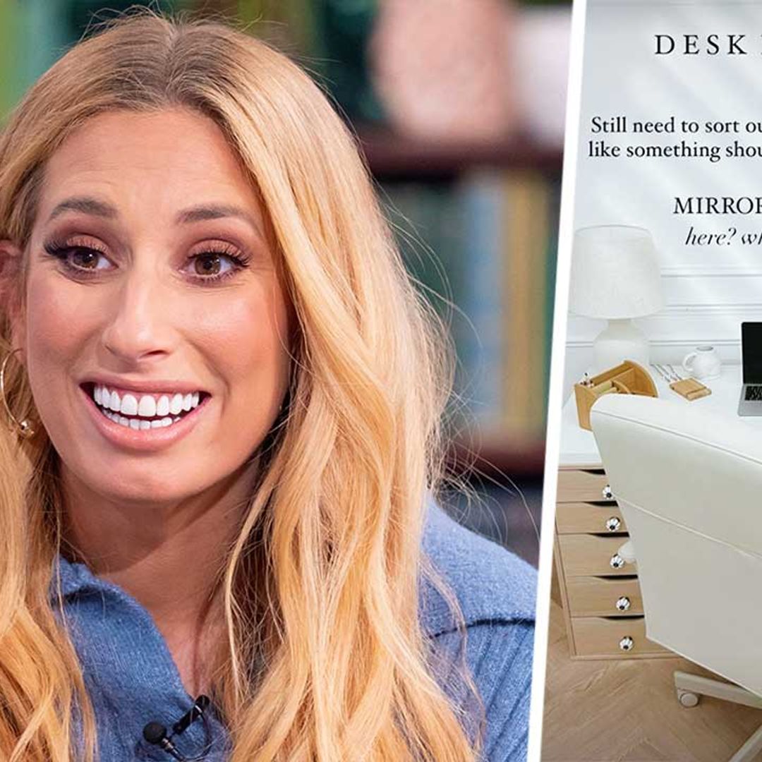 Stacey Solomon wows fans with quirky accessory for new home office