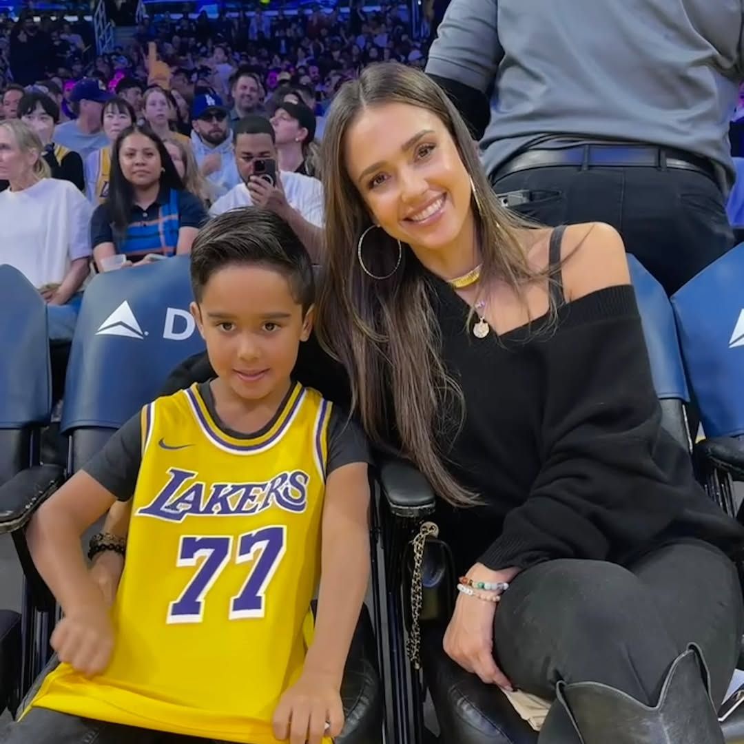 Jessica Alba shares rare glimpse of son Hayes following romantic getaway