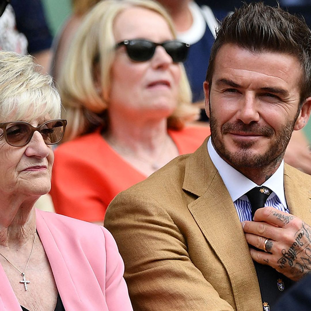 David Beckham's mother is identical to this famous royal - did you spot it?