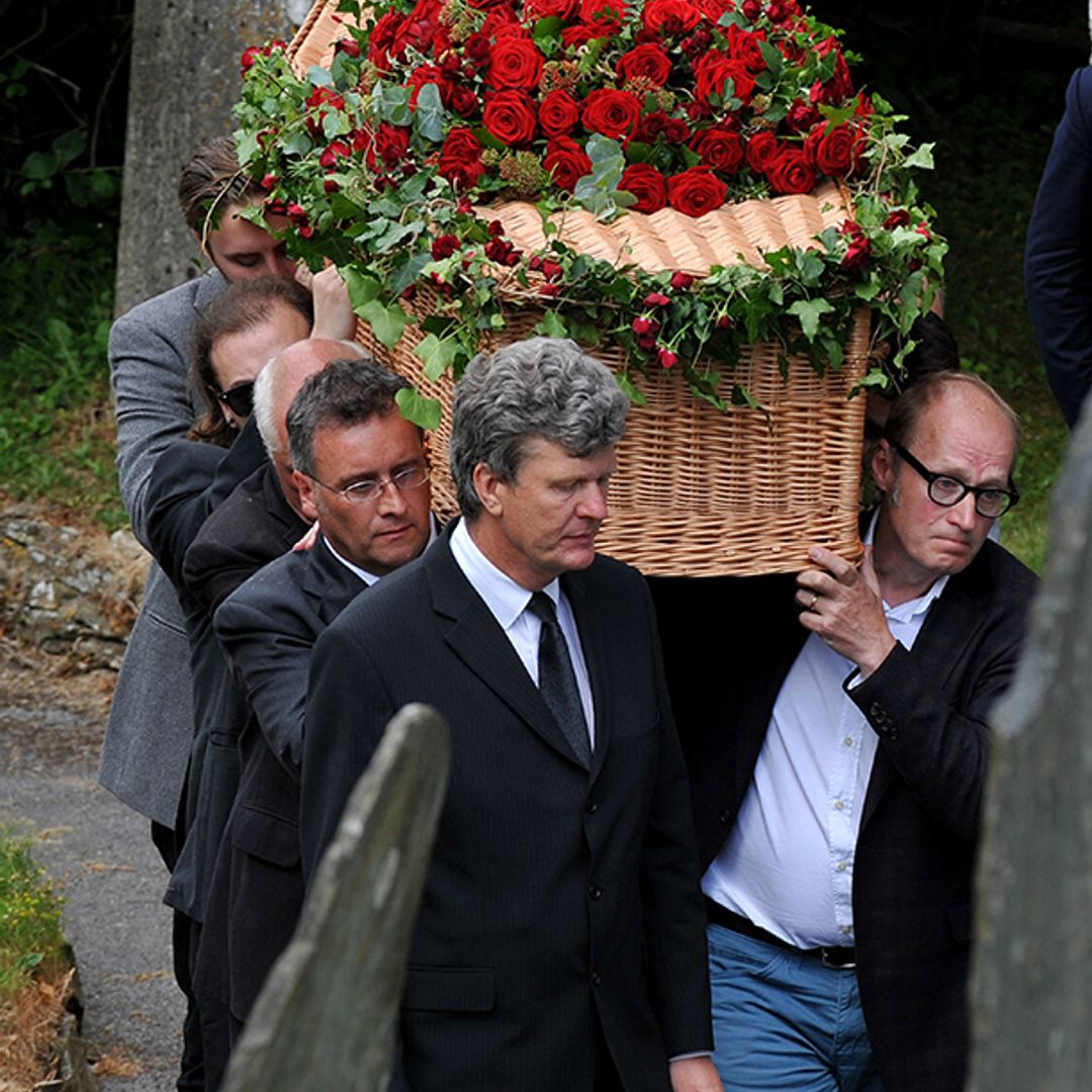 Rik Mayall remembered at private funeral service