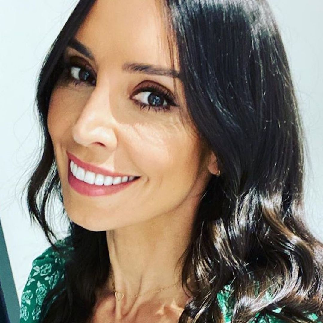 Christine Lampard's silky satin dress has fans in love – AND it's in the sale