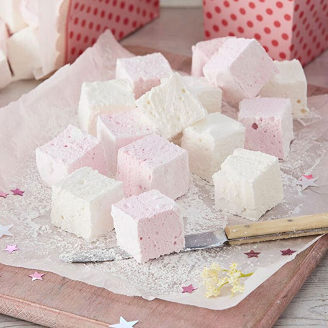 Homemade elderflower marshmallow recipe