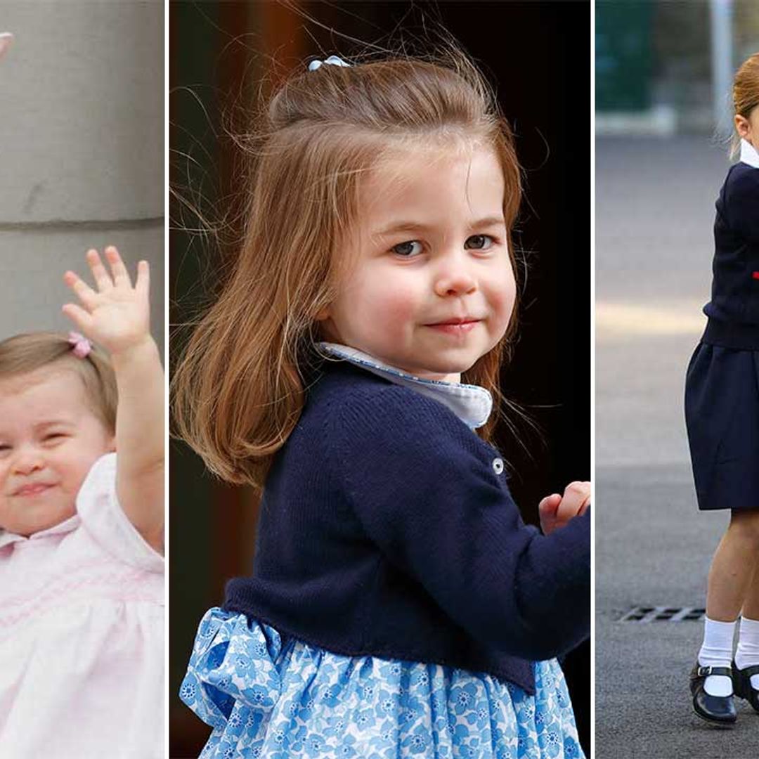 Video: Princess Charlotte's cutest moments - from her royal wave to first day of school