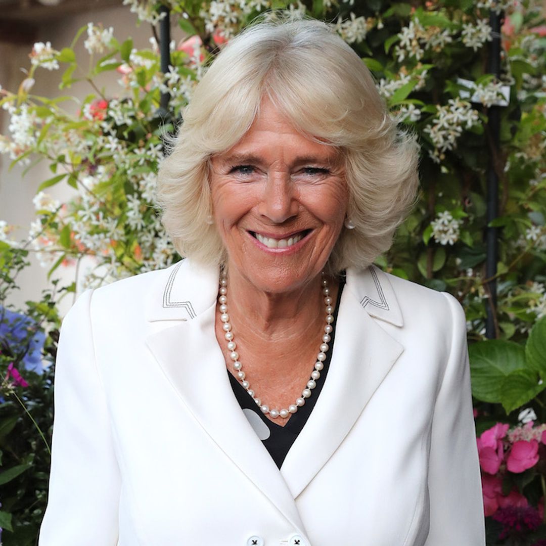 Duchess Camilla teams classic Chanel with fun polka dots for her latest look - and it's SO chic