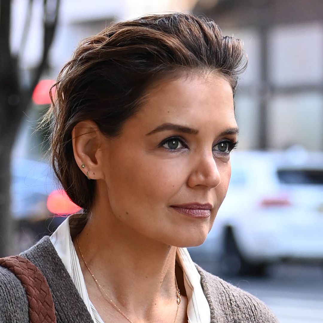 Katie Holmes stays on trend with statement-making cowboy boots — see photo