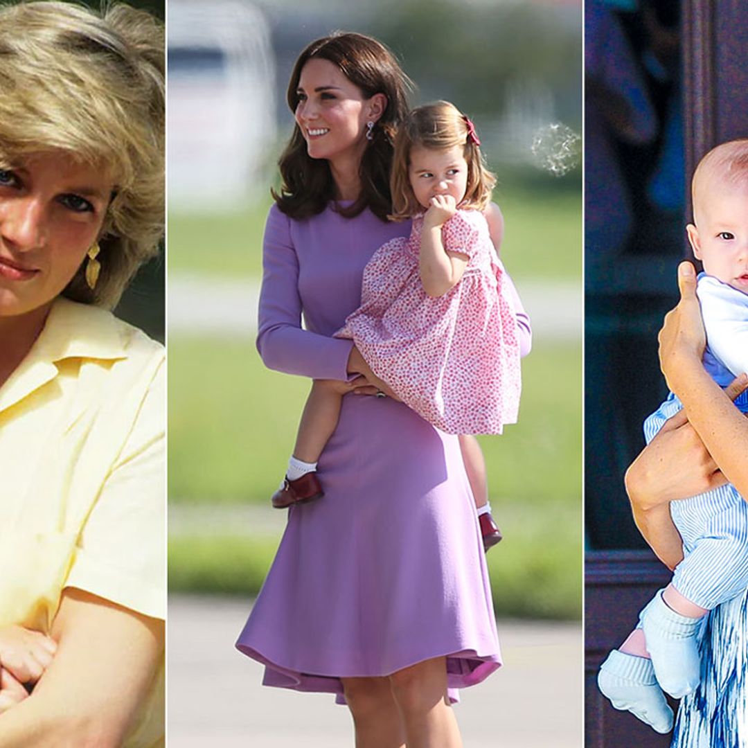 25 magical royal mum moments: Princess Diana, Princess Eugenie and more