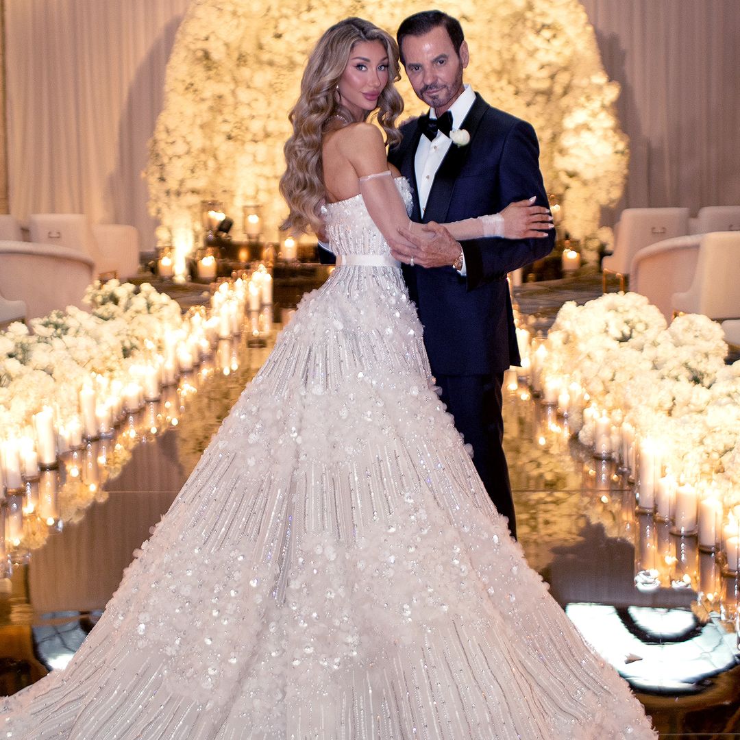 Inside the exuberant wedding of billionaire Richard Gonzalez and influencer Sarah Rollins